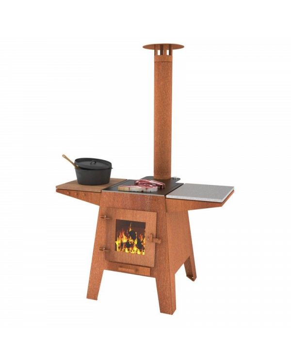 Grillkamin von Forno  Cooking Damm -  und Bratstelle, Grill
