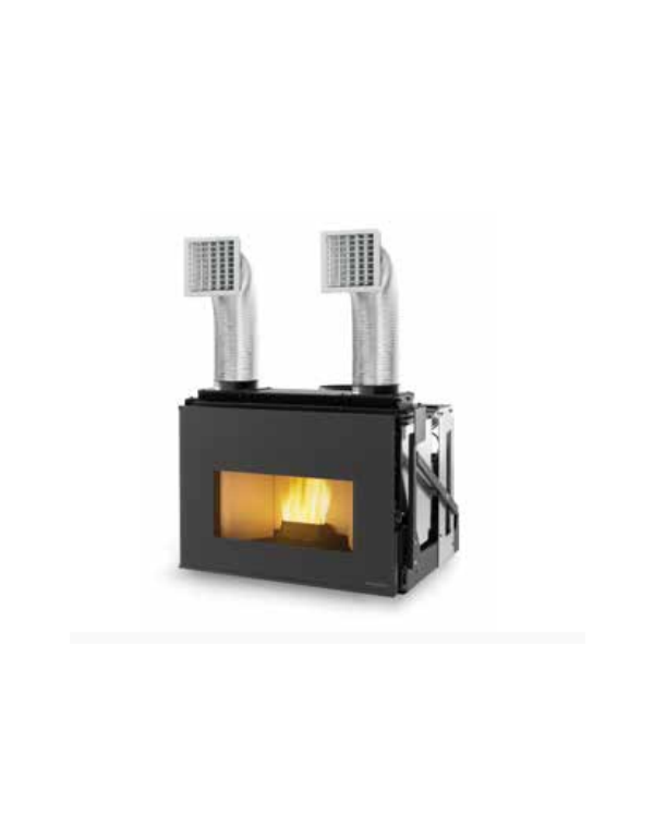 Pelleteinsatz kanalisierbar Ecofire AC70 8 kW