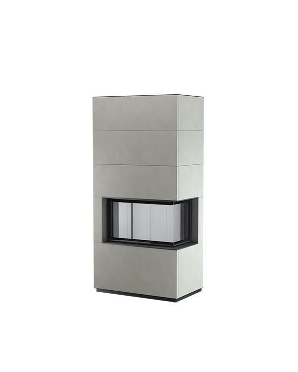 Kaminbausatz unico Fusion N4B/5 SLIM LIFT 11kw