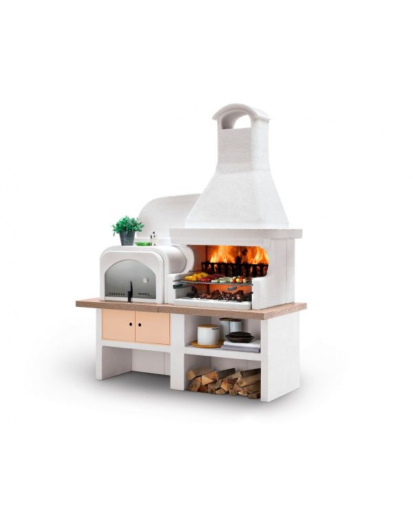 Outdoorküche Palazzetti Malibu 2 mit Backofen links