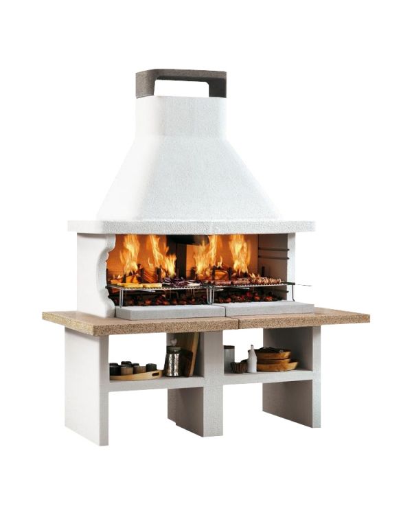 Grillkamin Palazzetti Patmos Marmortech stein