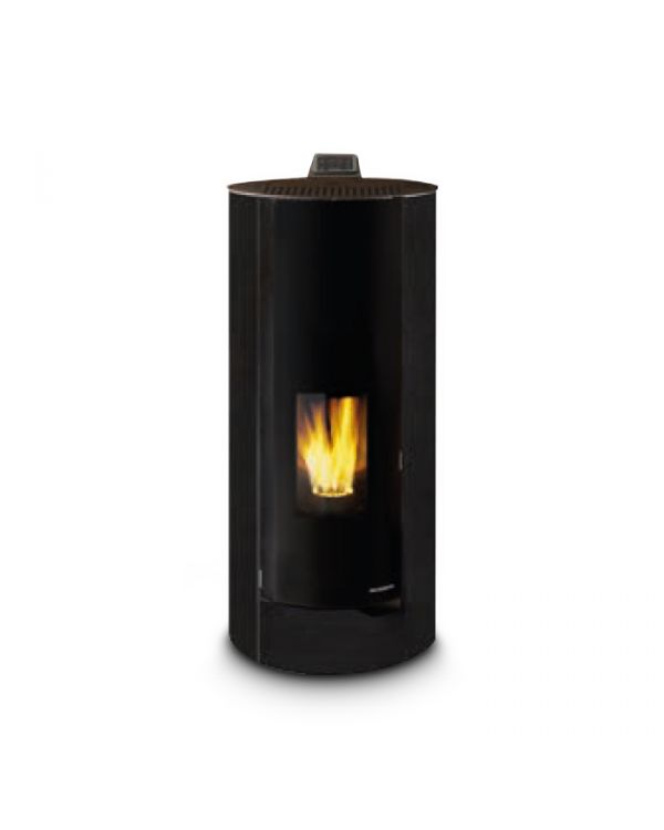 Pelletofen rund schwarz von  Palazzetti Nina 6  kW