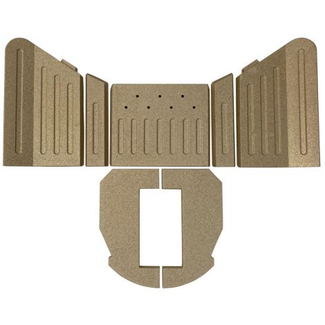 Isoliersteine ohne Rauchleitplatte Aduro Serie 1.1. bis Aduro 1.5