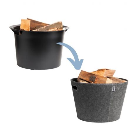 Holzkorbset Aduro Filz günstig ofenland24 kaufen