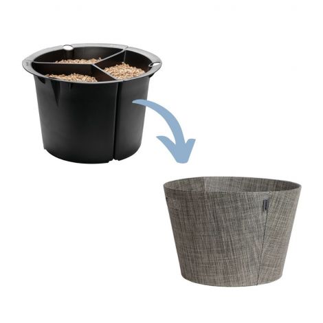 Aduro Korbset für Holzpellets  PET