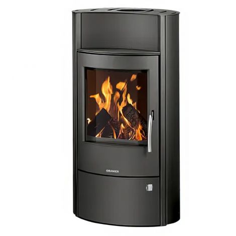 Kaminofen wasserführend Oranier+ Pori Aqua Stahl 10 kW