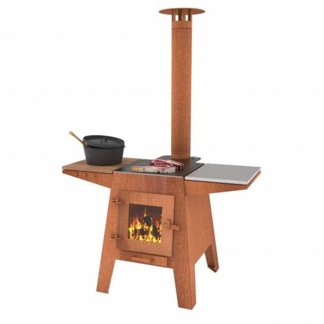 Grillkamin von Forno  Cooking Damm -  und Bratstelle, Grill