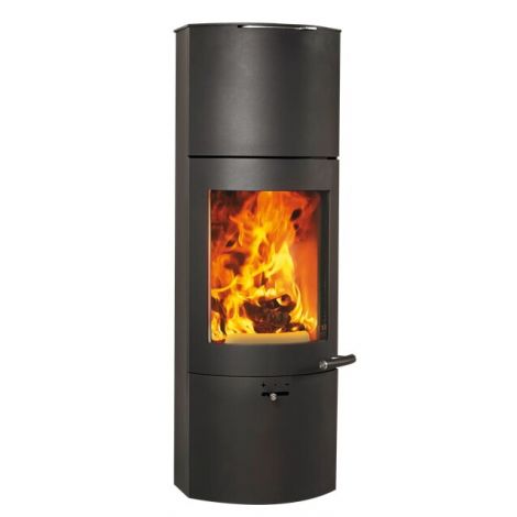 Kaminofen Austroflamm Tower Xtra 2.0 - 4 kW - Gussgrau (Wärmespeicherung)