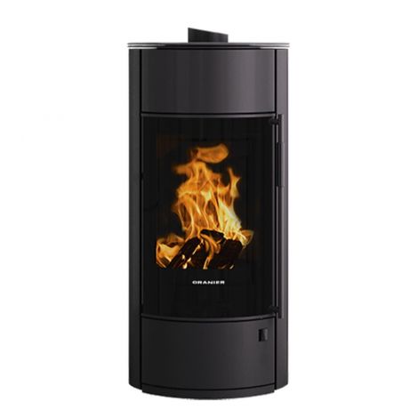 Kaminofen Oranier Polar Neo pureBLACK W+  6,5 kW