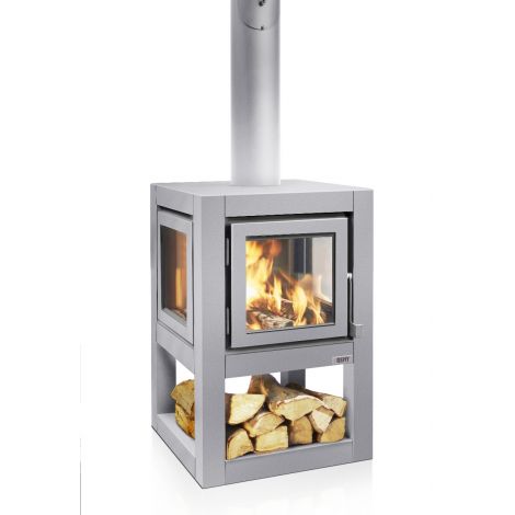 Terrassenkamin edelstahl weiss kaufen online ofenland24