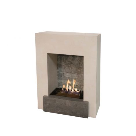TODOS FOSSIL STONE BIOETHANOL KAMIN MIT KERAMIK BRENNER